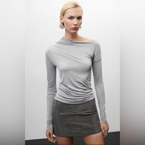 NWT Jen Ceballos Mango collab Top